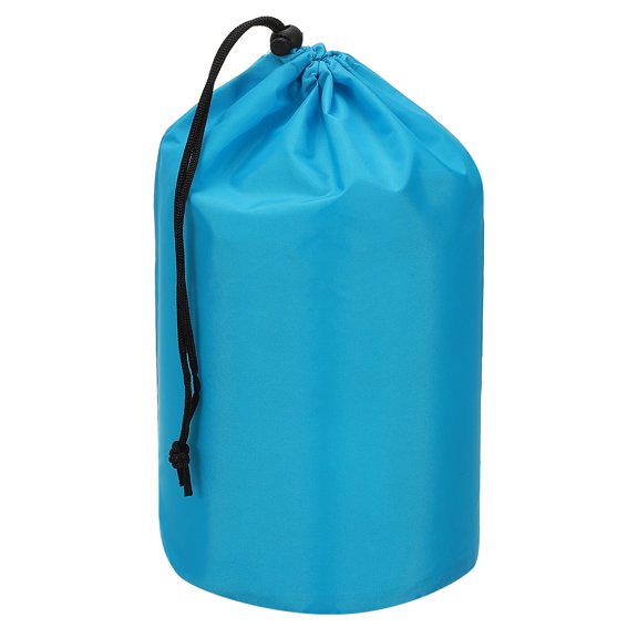 Uxcell Stuff Sack Waterproof Outdoor Storage Sack Drawstring Bag for Camping Hiking Backpacking Blue 5 x 10 Inch