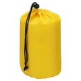 thumbnail image 1 of Uxcell Stuff Sack Waterproof Outdoor Storage Sack Drawstring Bag for Camping Hiking Backpacking Yellow 5 x 10 Inch, 1 of 7