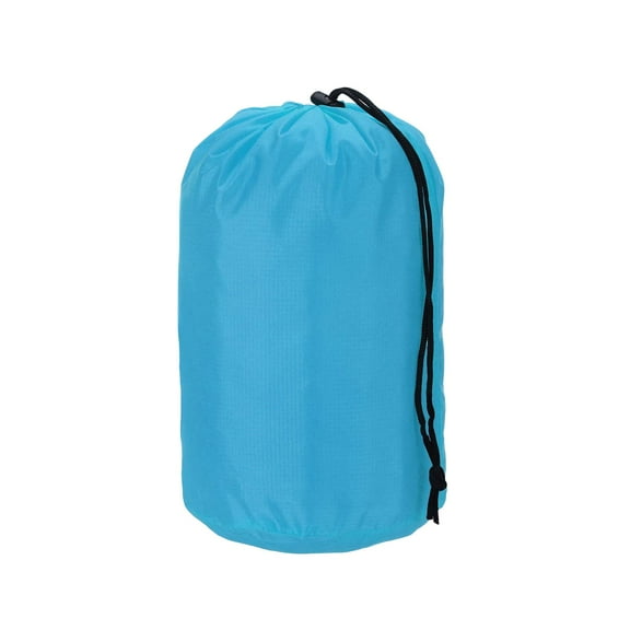 Uxcell Stuff Sack, Nylon Waterproof Storage Sacks Portable Drawstring Dry Stuff Bag Gear Organization with Toggle, 4x8Inch Fit for Backpacking Camping Traveling Hiking(Blue)
