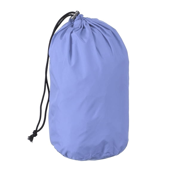 Uxcell Stuff Sack, Sleeping Bag Storage Sack, Waterproof Outdoor Storage Bag for Camping 5 x 10 In & Purple