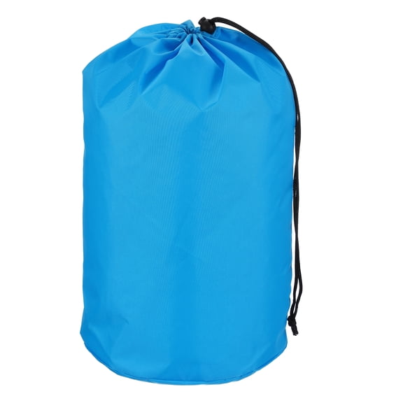 Uxcell Stuff Sack, Waterproof Ditty Bags Storage Sacks Portable Outdoor Ultralight Drawstring Dry Stuff Bag Gear with Toggle 5x10In & 2Pcs & Sky Blue for (Backpacking Camping Traveling)