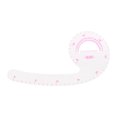 thumbnail image 1 of Uxcell Styling Sewing French Curve Ruler, 24x11cm Clear Sewing Pattern Making Ruler, 1 of 6