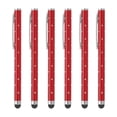 thumbnail image 1 of Uxcell Stylus Pens for Touch Screens, High Precision Universal Bling Stylus Crystal Metal Capacitive Pens Red, 1 of 7