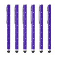 thumbnail image 1 of Uxcell Stylus Pens for Touch Screens, High Precision Universal Bling Stylus Crystal Metal Capacitive Pens Purple, 1 of 7