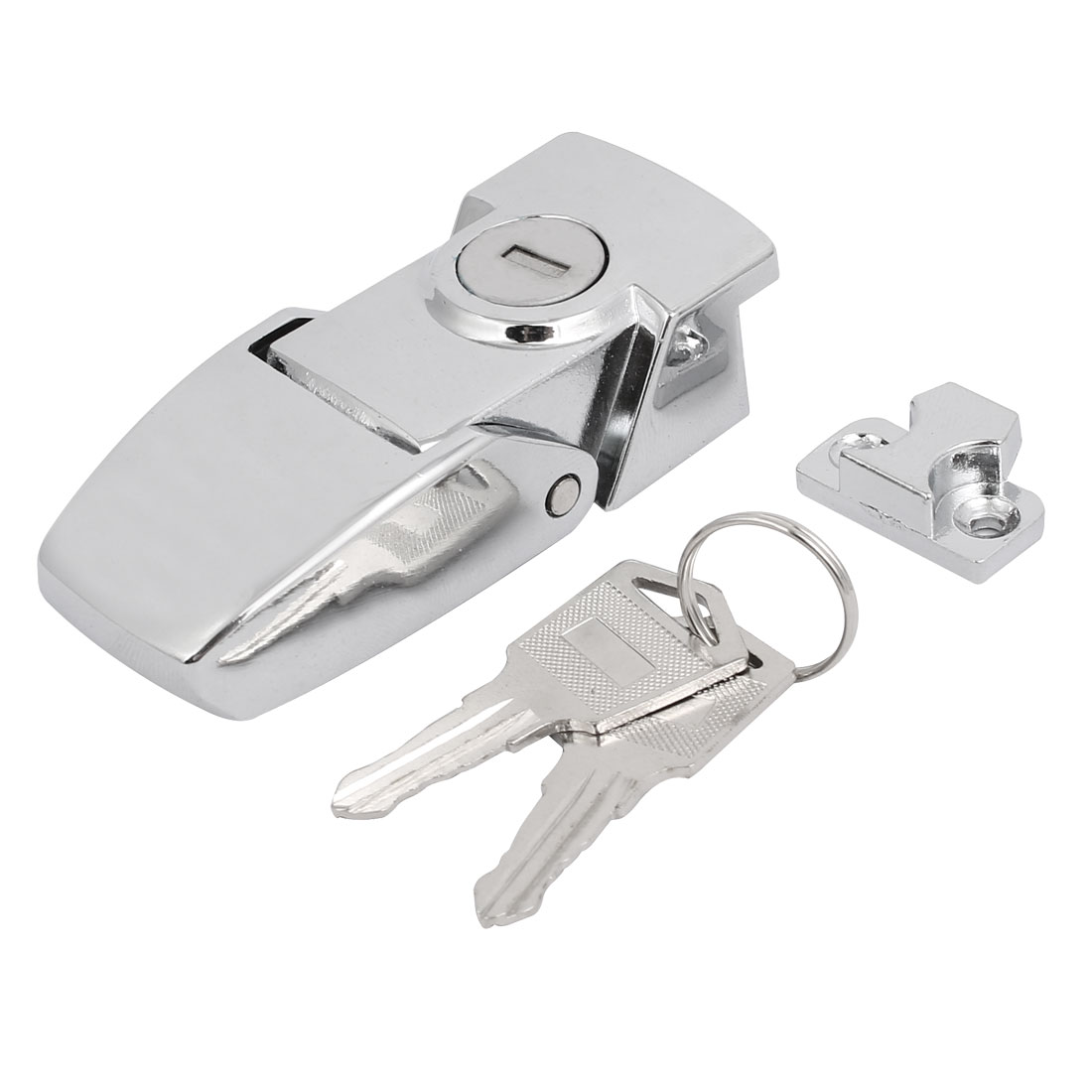 Uxcell Suitcase Briefcase Wooden Case Metal Toggle Latch Hasp Lock 76mm