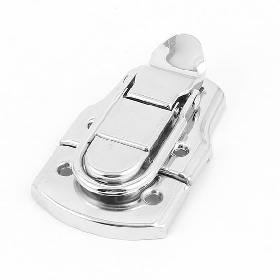 Uxcell Suitcase Luggage Chest Trunk Lock Metal Toggle Catch Latch Clasp Silver Tone 76mmx45mm