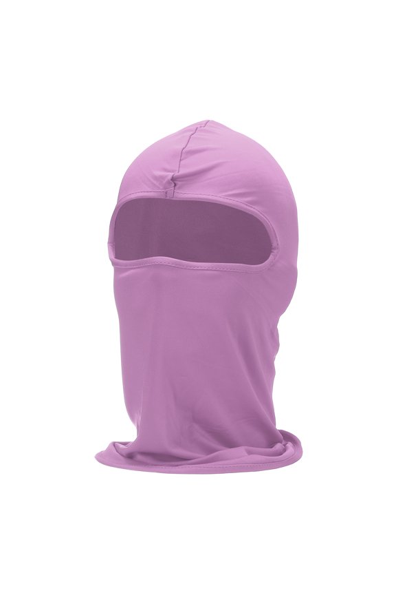 Summer Balaclava Face Mask, Polyester Sun Protection Hood Face Cover Cooling Full Head Mask for Men Women Fishing Motorcycle Cycling, Purple