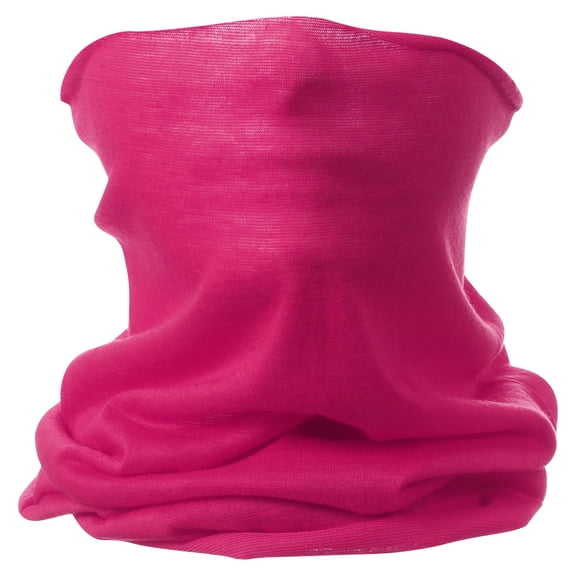 Uxcell Summer Cooling Neck Gaiter Unisex Sun Protect Face Mask, Rose Red