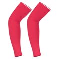 thumbnail image 1 of Uxcell Sun Protection Arm Sleeves for Men and Women Compression Cooling Sun Sleeves XL Size 1 Pair Spandex Rose Red, 1 of 6