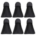 thumbnail image 1 of Uxcell Sun Shade Hat Neck Shade, 6 Pack Cooling Skull Cap Fishing Hats for Hiking, Black, 1 of 6