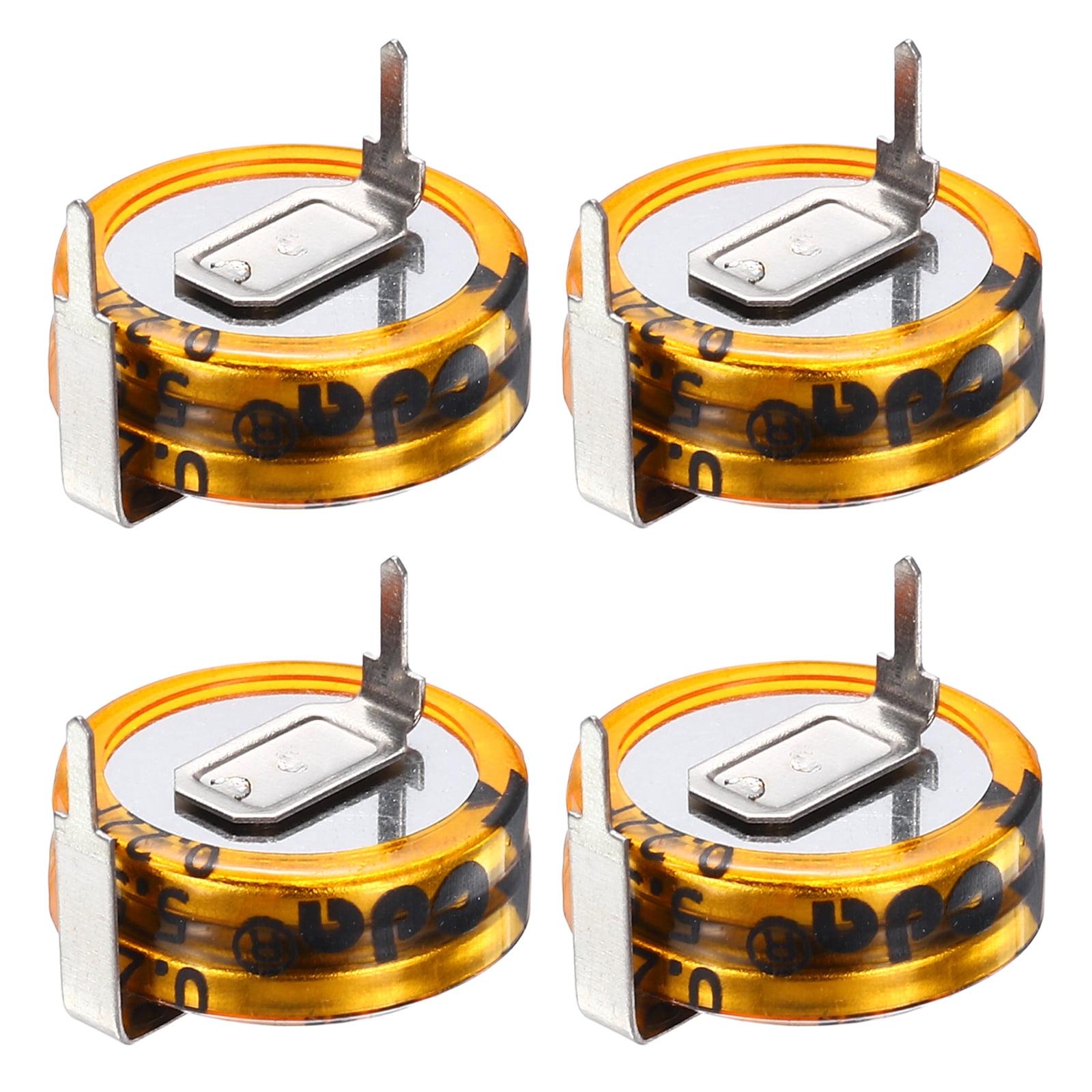 Uxcell Super Capacitor, 5.5V 0.22F H-Type Button Capacitor, High Energy ...
