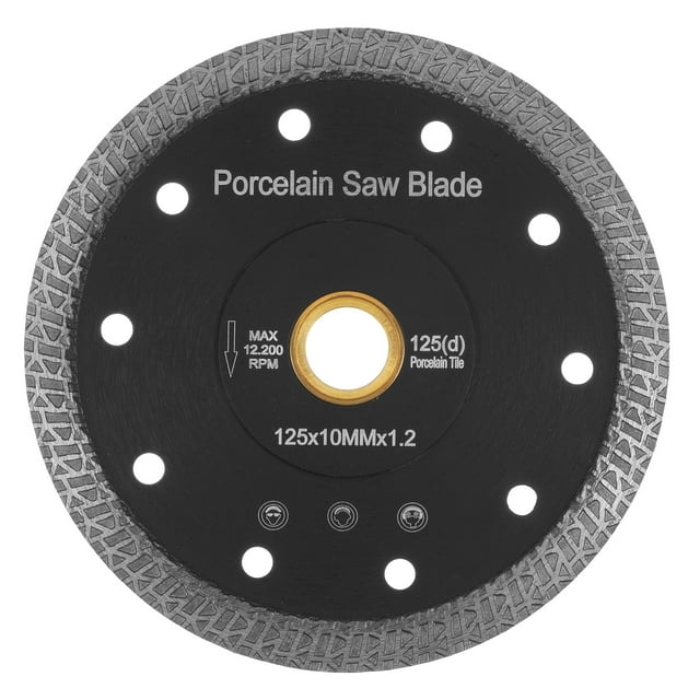 Uxcell Super Thin Diamond Blade Tile Cutting Blade 5" Tile Porcelain Blades