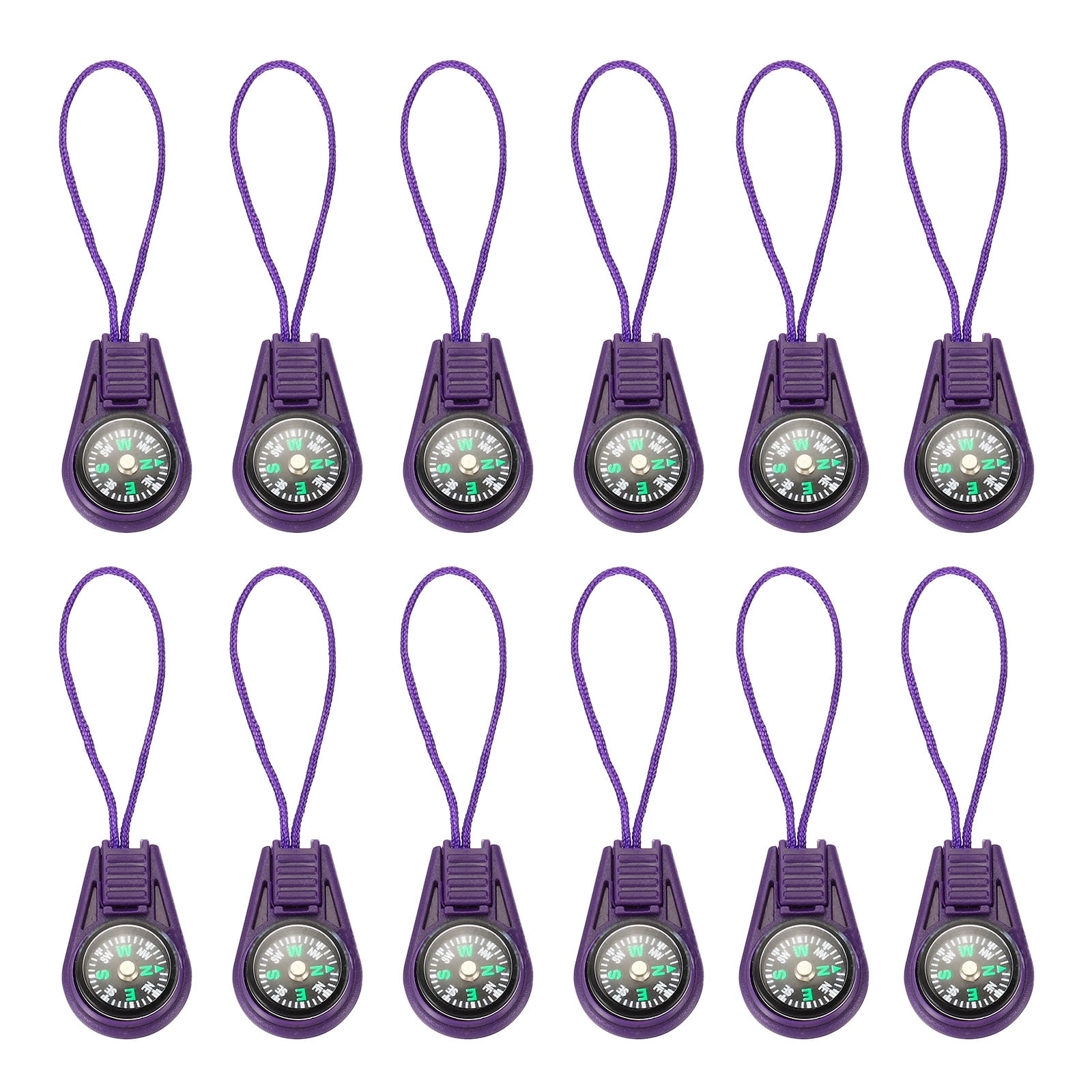 Compass On String Uxcell Survival Compass, 50 Pack Pocket Camping Compass with String for ...