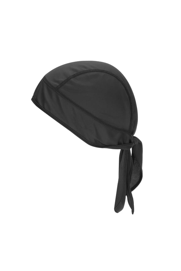 Sweat Wicking Cap Dew Rags Skull Cap Football for Men Black