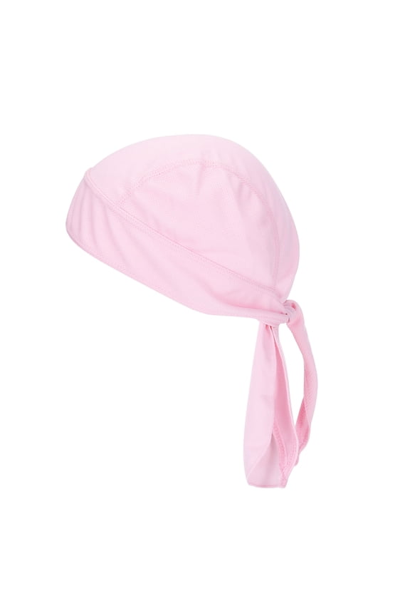 Sweat Wicking Cap Dew Rags Skull Cap Football for Men Pink