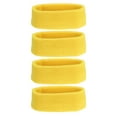 thumbnail image 1 of Uxcell Sweatband Headbands, Terry Cloth Sweat Band for Women Men Sports Basketball Tennis Athletic, Yellow 4 Pcs, 1 of 6
