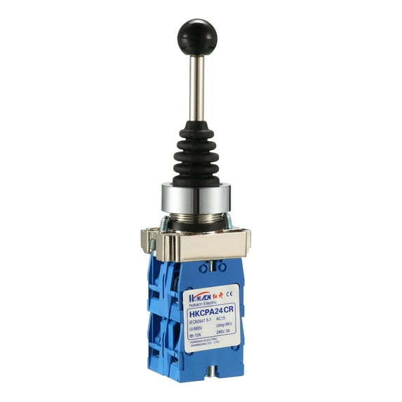 Uxcell Switch Controllers 4 Position 4NO Momentary 150V/250V/600V 22mm Panel Mount