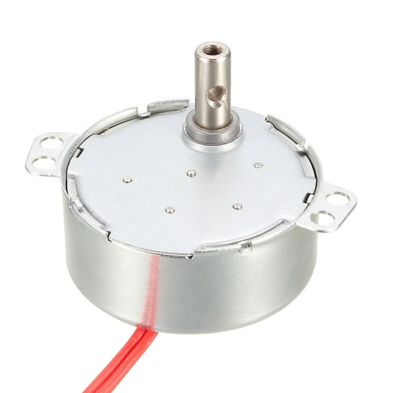 Uxcell Synchronous Motor AC24V 2-2.4RPM 50-60Hz CCW/CW 4W Reduction Gear Motor