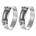 thumbnail image 1 of Uxcell T-Bolt Hose Clamp 2Pack 98-103mm 304 Stainless Steel Intake Intercooler Clamps, 1 of 4