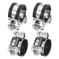 thumbnail image 1 of Uxcell T-Bolt Hose Clamp, 4Pcs 26-28mm Adjustable Stainless Steel  Pipe Clamps Hose Clip for Industrial, 1 of 4