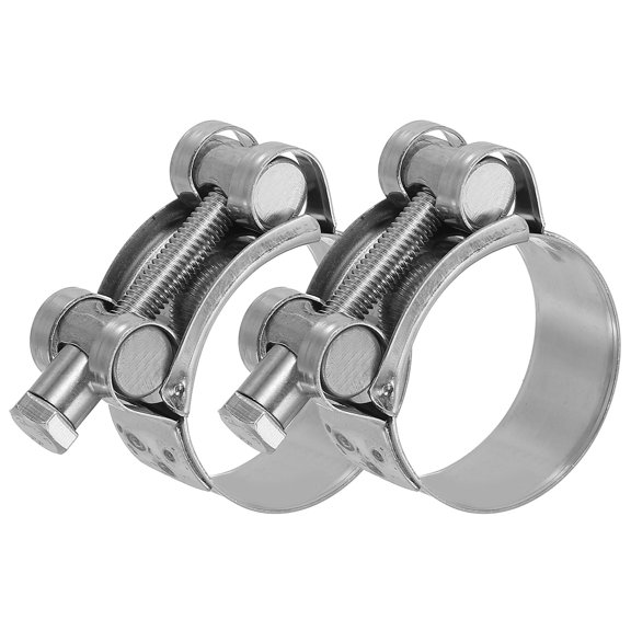 Uxcell T-Bolt Hose Clamp, Intercooler Pipe Tube Clamps, Stainless Steel Radiator Hose Clamp 36-39mm