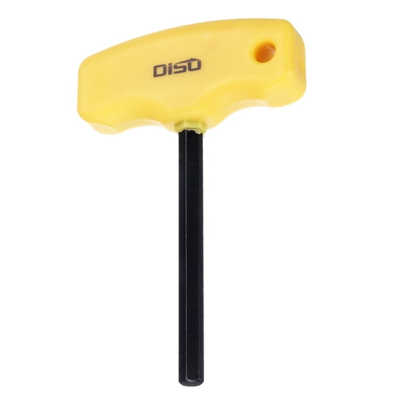 Uxcell T-Handle Hex Key Wrench 6mm Metric T-Key Inner Hexagon Wrenches Spanner Repair Tool, Black