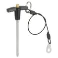 thumbnail image 1 of Uxcell T Handle Lock Pins Quick Release Pin 304 Stainless Steel Safety Locating Pins with Push Button Lanyard Cable 3/16 x 2.76", 1 of 7