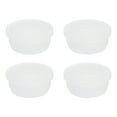 thumbnail image 1 of Uxcell T-Shaped Silicone Rubber Hollow Plug for 35 to 36mm Hole White 4 Pieces, 1 of 6