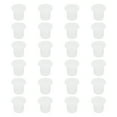 thumbnail image 1 of Uxcell T-Shaped Silicone Rubber Solid Plug for 8.4 to 8.5mm Hole White 24 Pieces, 1 of 6