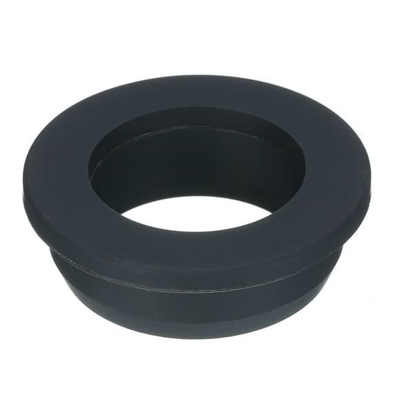 Uxcell T Type Rubber Grommet Mount Dia 41.3mm ID 30mm Seal Protection Flexible Hole Plugs Cable Pipe Black