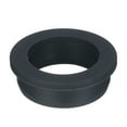 thumbnail image 1 of Uxcell T Type Rubber Grommet Mount Dia 43.5mm ID 33mm Seal Protection Flexible Hole Plugs Cable Pipe Black, 1 of 5