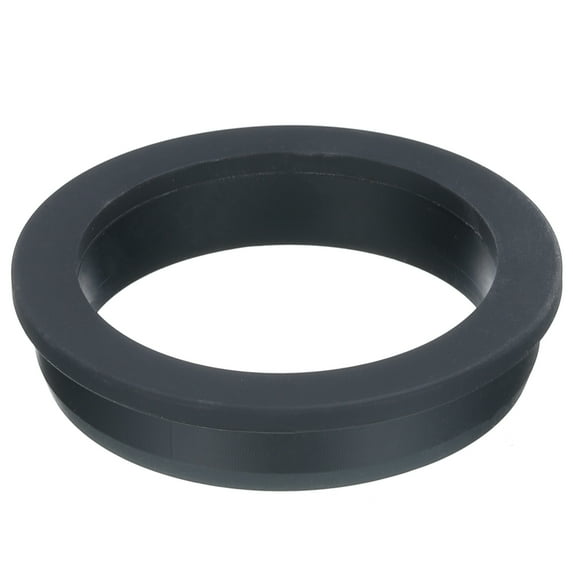 Uxcell T Type Rubber Grommet Mount Dia 71.3mm ID 59.5mm Seal Protection Flexible Hole Plugs Cable Pipe Black