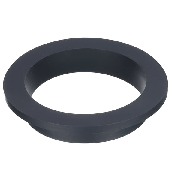 Uxcell T Type Rubber Grommet Mount Dia 80mm ID 73mm Seal Protection Flexible Hole Plugs Cable Pipe Black