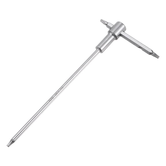 Uxcell T10 Sliding T-Handle Torx Star Wrench, CR-V Steel