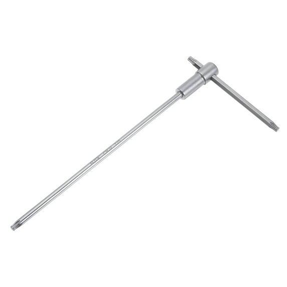Uxcell T25 Sliding T-Handle Torx Star Wrench CR-V Steel