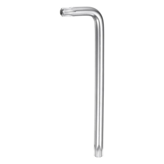 Uxcell T40 Tamper Proof Torx Star Key Bit Wrench 4.33" L-Shaped 6 Points Wrenches CR-V Hand Tool