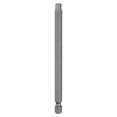 thumbnail image 1 of Uxcell T40 Torx Head Screwdriver Bit 1/4" Hex Shank 4.3" (110mm) Long Magnetic No Hole Tip 6 Point Star Screw Driver, 1 of 7