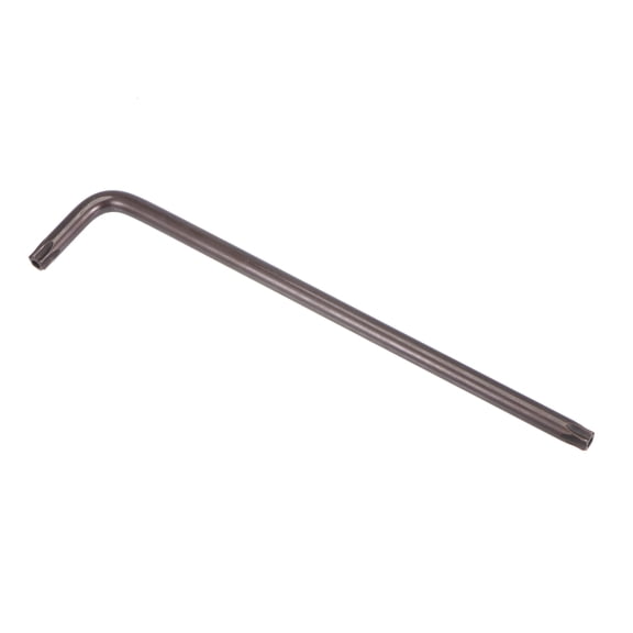 Uxcell T50 Tamper Proof Torx Star Key Bit Wrench, L-Shape 8.66 inch Long Arm, S2 Steel