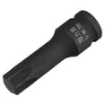 thumbnail image 1 of Uxcell T60 Impact Torx Bit Socket, 3/8" Square Drive 60mm Length CR-MO Metric Sizes, 1 of 5