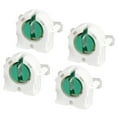 thumbnail image 1 of Uxcell T8 Lamp Holder Socket Non-Shunted Light Holder 30x27x16mm for LED Fluorescent Tube, Pack of 4, 1 of 5