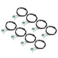 thumbnail image 1 of Uxcell T8 Lamp Holder Socket Non-Shunted Light Holder with Wire 30x27x16mm for LED Fluorescent Tube 8Pcs, 1 of 5