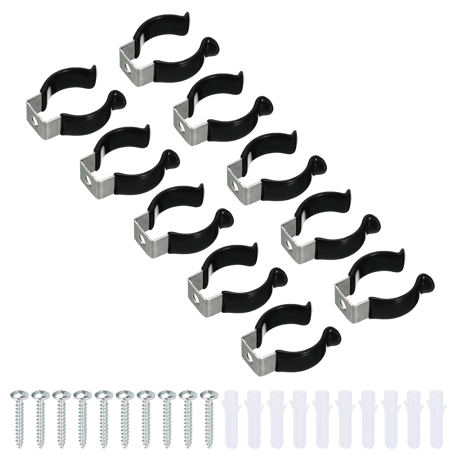 Uxcell T8 U Clips Holder Bracket for LED Light Bulb Mounting Bracket ...