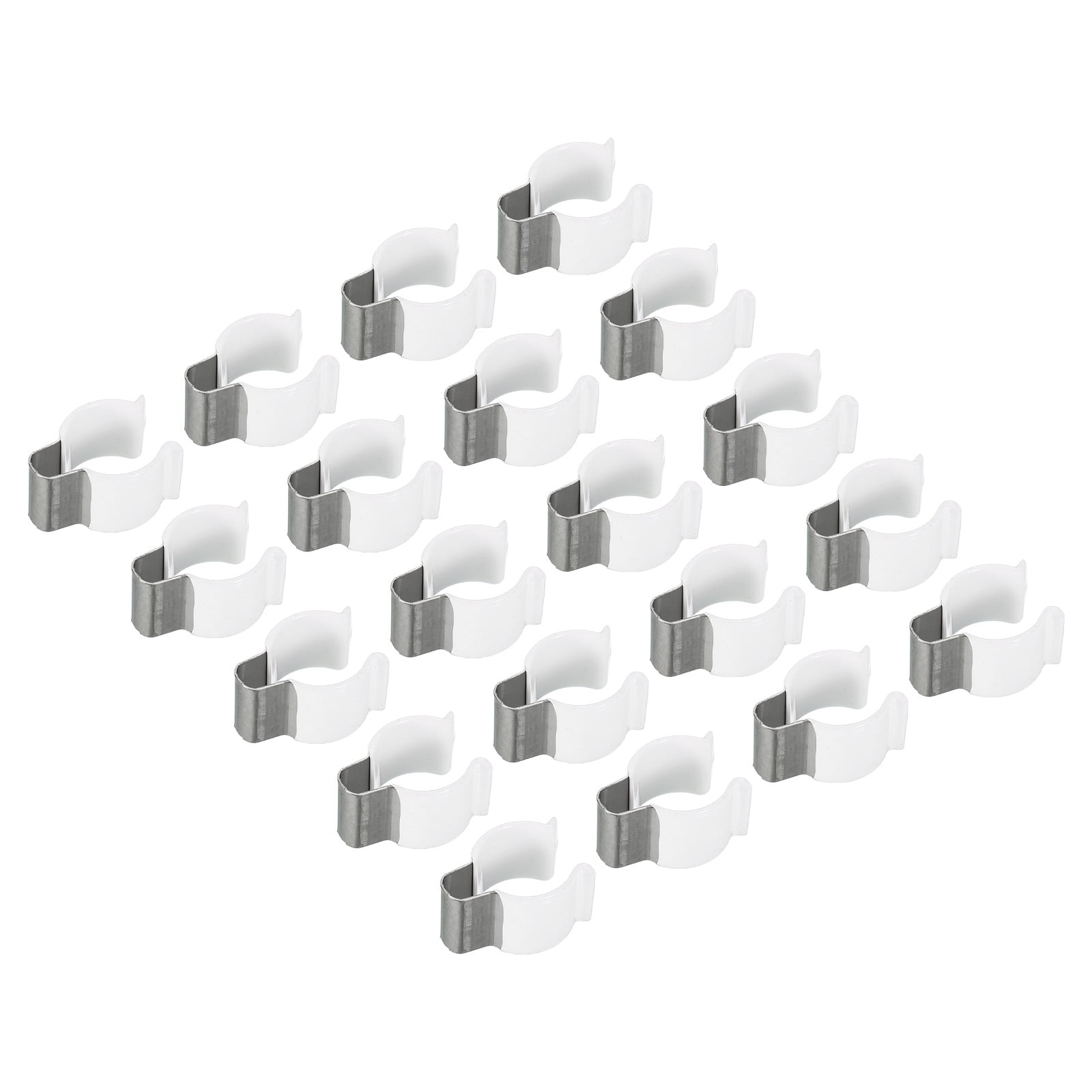 Uxcell T8 U Clips Holder Bracket for LED Light Bulb Mounting Bracket Round Fluorescent Tube