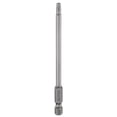 thumbnail image 1 of Uxcell TT20 Security Torx Head Screwdriver Bit 4" (100mm) Long 1/4" Hex Shank Magnetic Tamper Proof 6 Point Star Screw Driver, 1 of 7