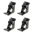 thumbnail image 1 of Uxcell Table Leg Folding Brackets, 4 Pack 0-90-180 Degree Self Lock Hinges, Black, 1 of 6