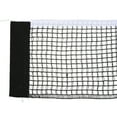 thumbnail image 1 of Uxcell Table Tennis Net Replacement Ping Pong Net String Tension Equipment Accessories Polyester Cotton, Black, 1 of 6
