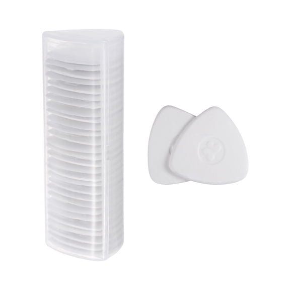 Uxcell Tailors Chalk, Triangle Sewing Chalk, Washable Fabric Marker, White 30 Pack