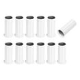 thumbnail image 1 of Uxcell Tall Chandelier Sleeves Base Holder Candle Socket Covers 3 Inch White 12 Pack, 1 of 5