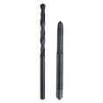 thumbnail image 1 of Uxcell Tap and Drill Bit Set, 1pcs 10-24 UNC Straight Flute Thread Screw Taps & 1pcs 3.8mm Twist Drill Bits, Black Oxide HSS-6542 Tapping Threading Tool Kit, 1 of 7