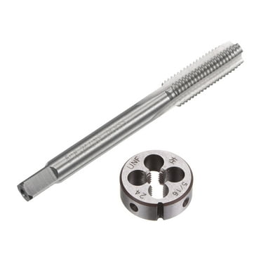 Uxcell Tap And Drill Bit Set, 1/8-27 NPT Thread Tap & 21/64